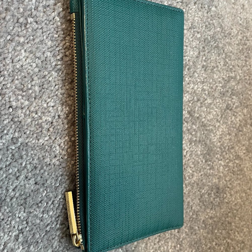 Dagne Dover Slim Wallet in Palm Green